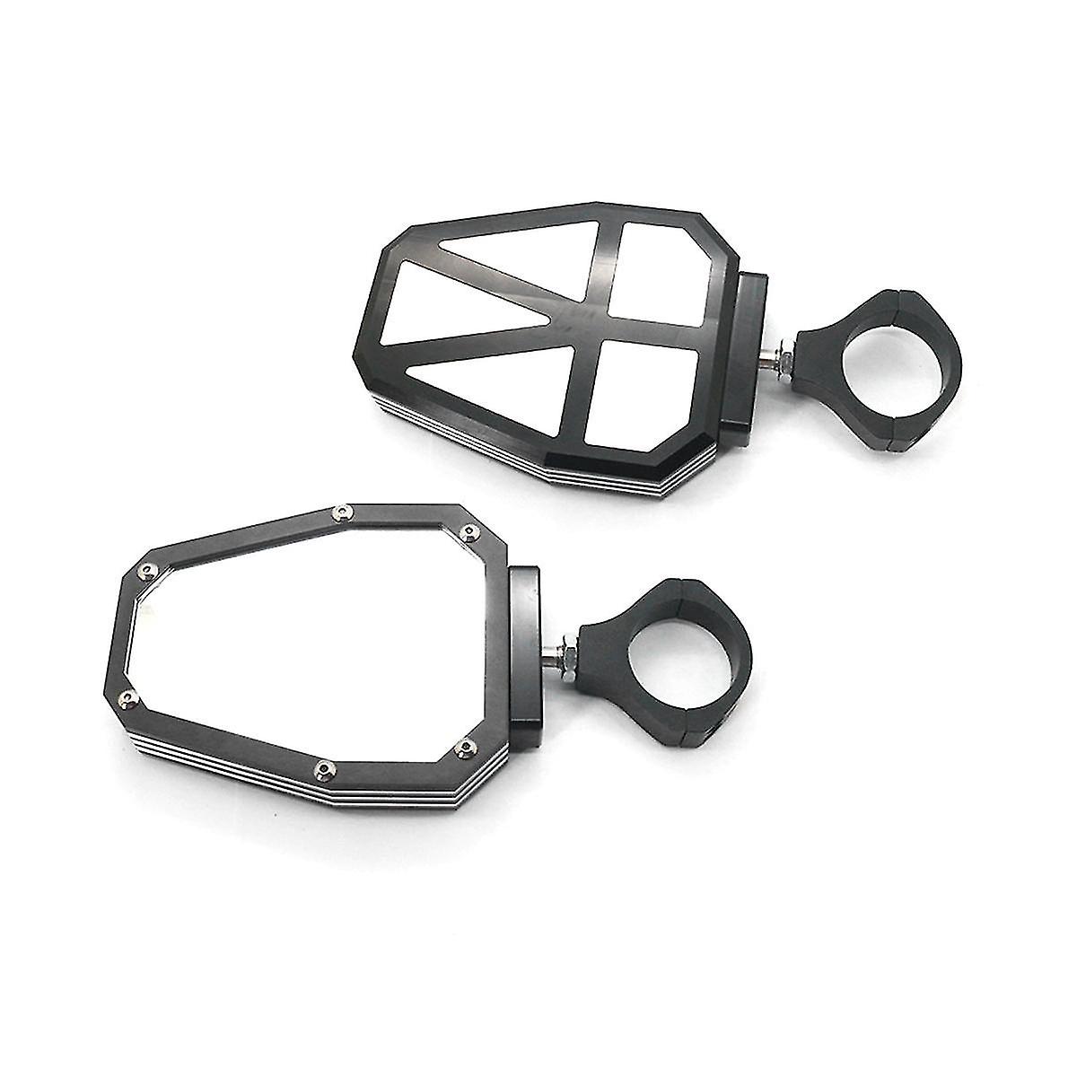 Beach Mirror Riflettore Moto 1.75/2 Universale Per Atv/UTV Nero