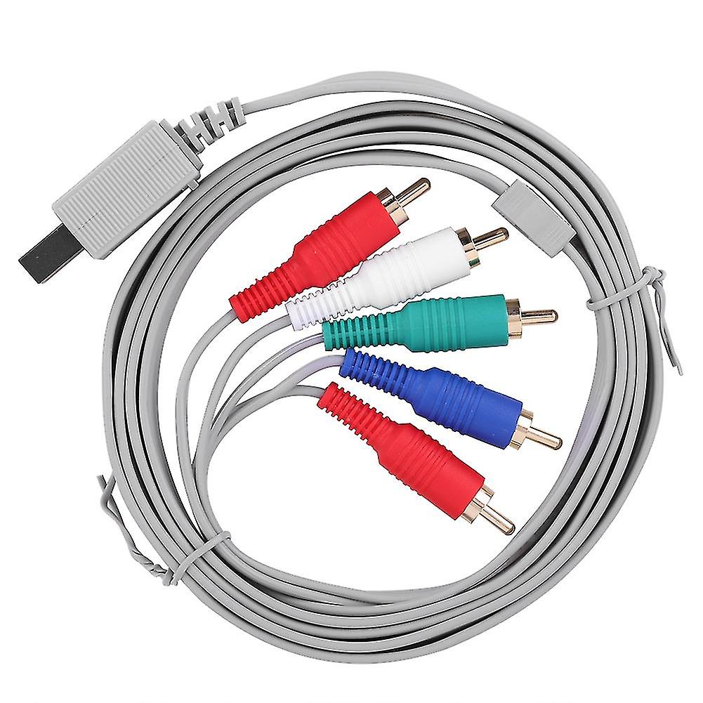 High Definition AV o Video Adapter HDTV Component Cable Wire For Wii U Gaming System