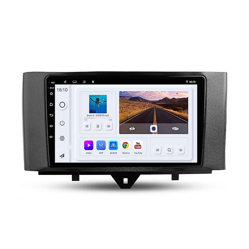 For Mercedes Benz Smart Fortwo 2 2010 - 2015 Android Car Radio multimedia Player GPS Navigation