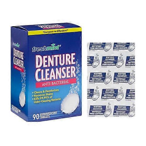New World Imports Denture Cleaner Tablets, Box Of 1 (Pack of 2)