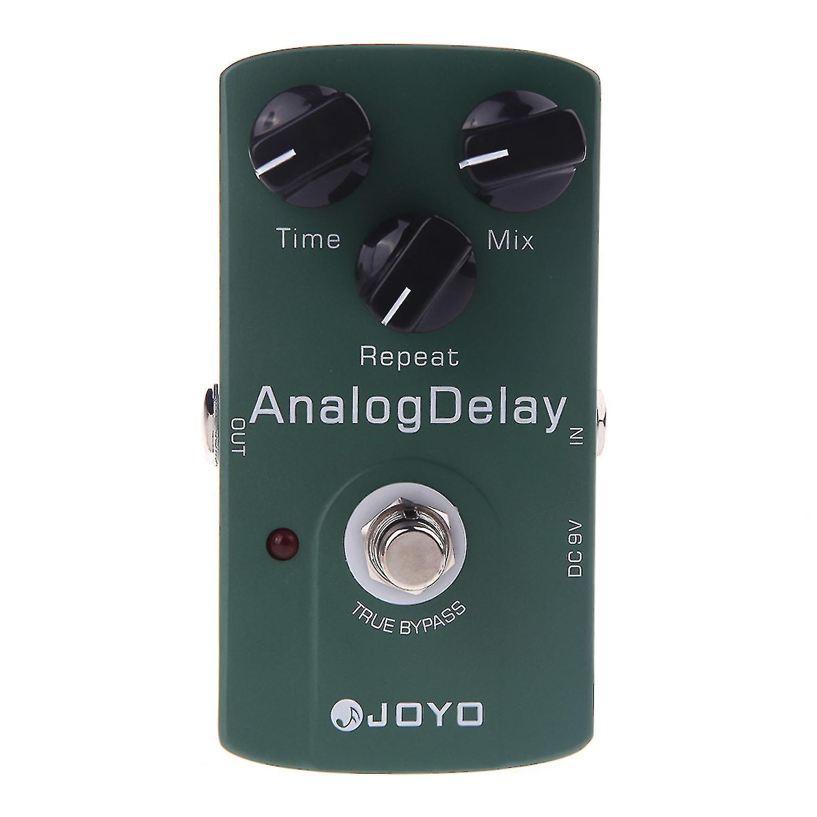 Joyo Jf-33 Analog Fördröjning Elektrisk Gitarr Effekt Pedal True Bypass