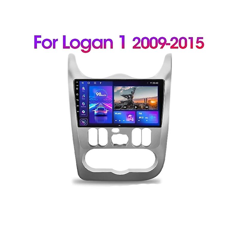 2 Din Car Radio For Renault Logan 1 Sandero 2009-2015 Multimedia Player Android Navigation Carplay