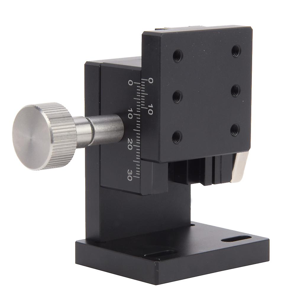 Z-shaped manual cutting platform gear guide, high precision adjustable lifting platform 40 x 40 mm
