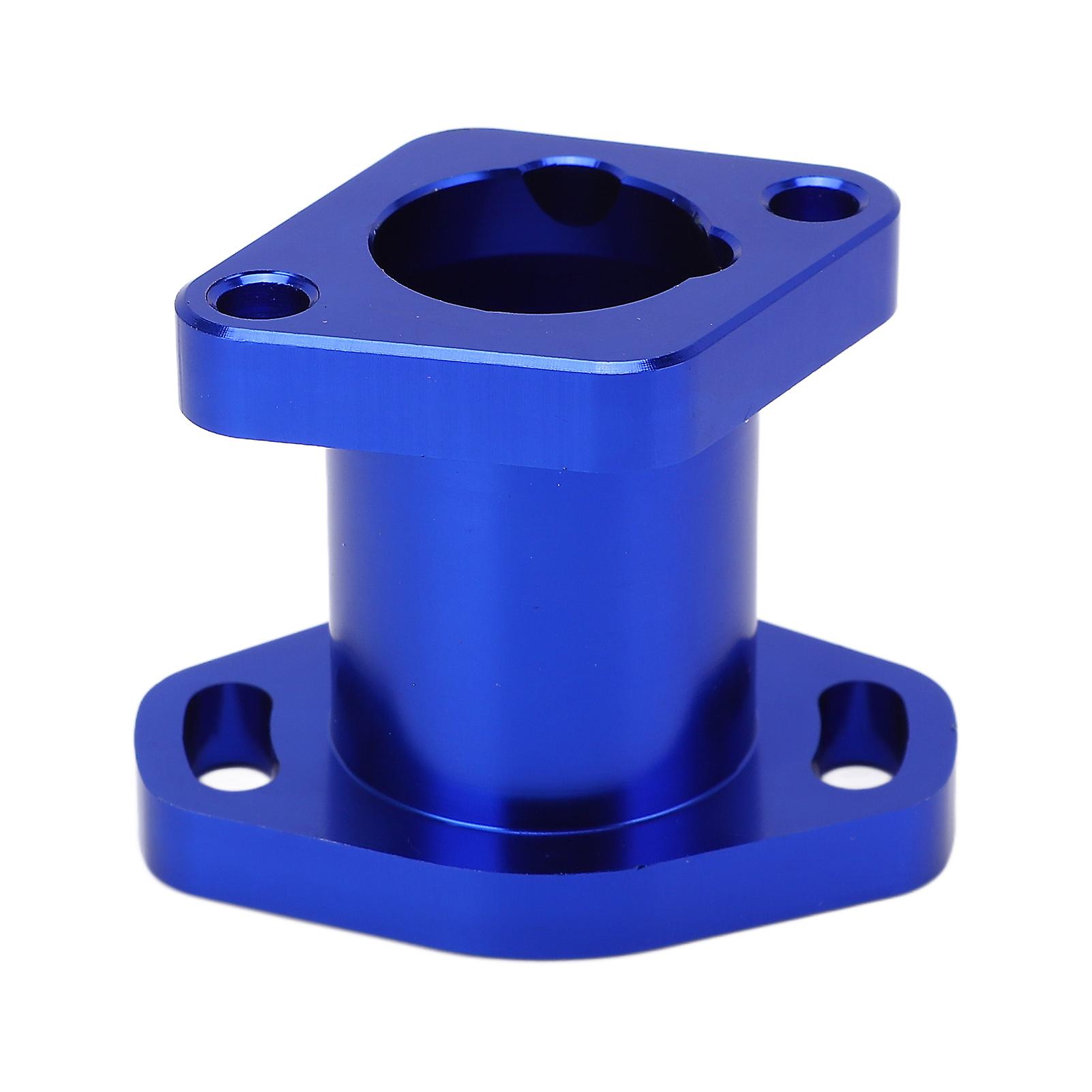 Carburetor Inlet Manifold Gasket Screw Aluminium Alloy Engine Intake Pipe Replacement for Coleman Powersports BK200 BT200X Blue