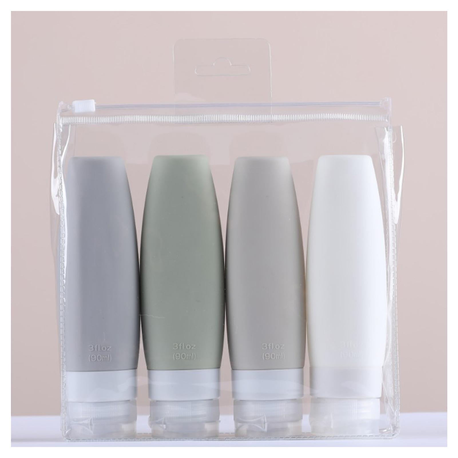 Silicone Dispensing Bottles Travel Accessories for Shampoo Lotion Liquids
