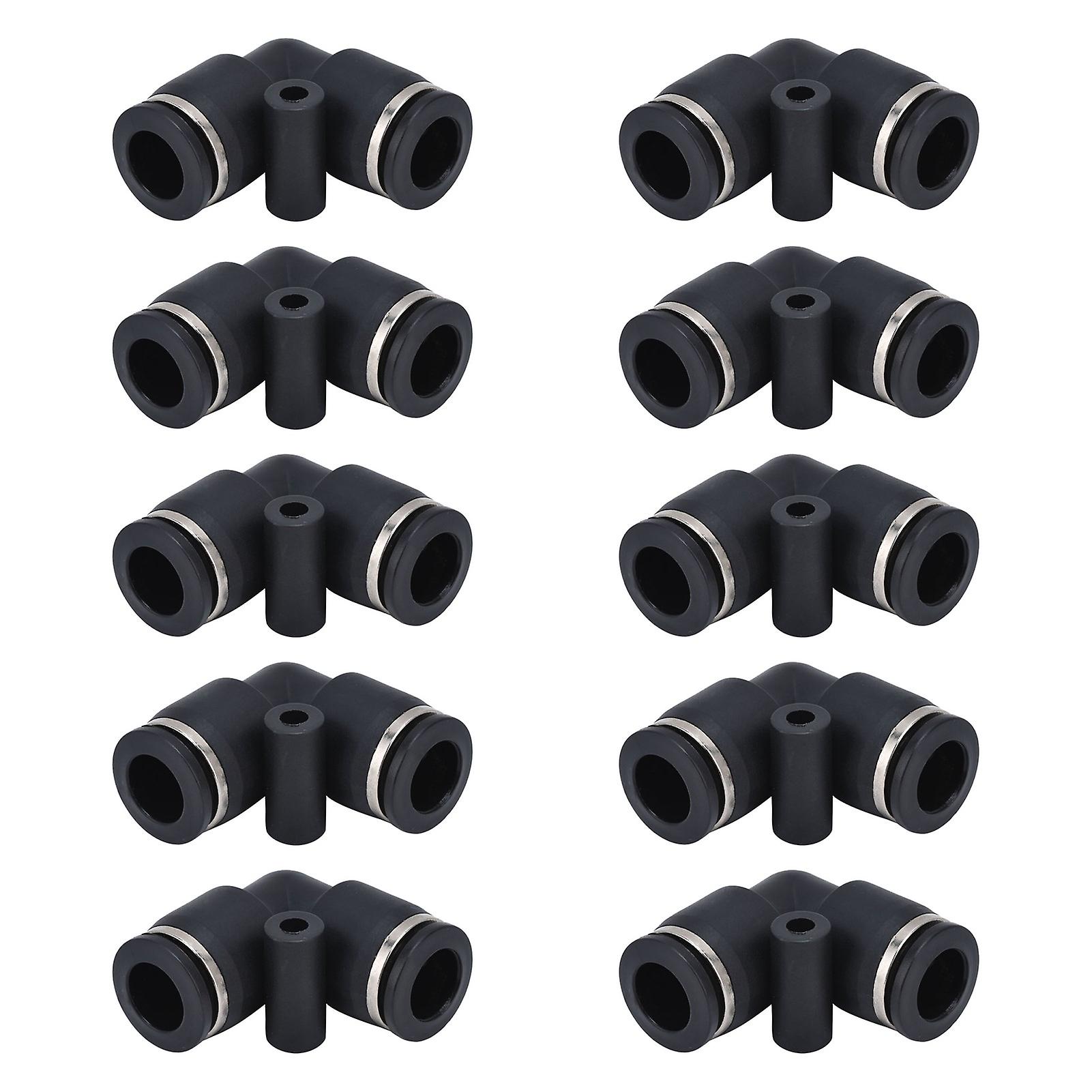10pcs Pneumatic Connector Durable ABS Replaceable Practical Connecting Accessories for Automation Equipment12