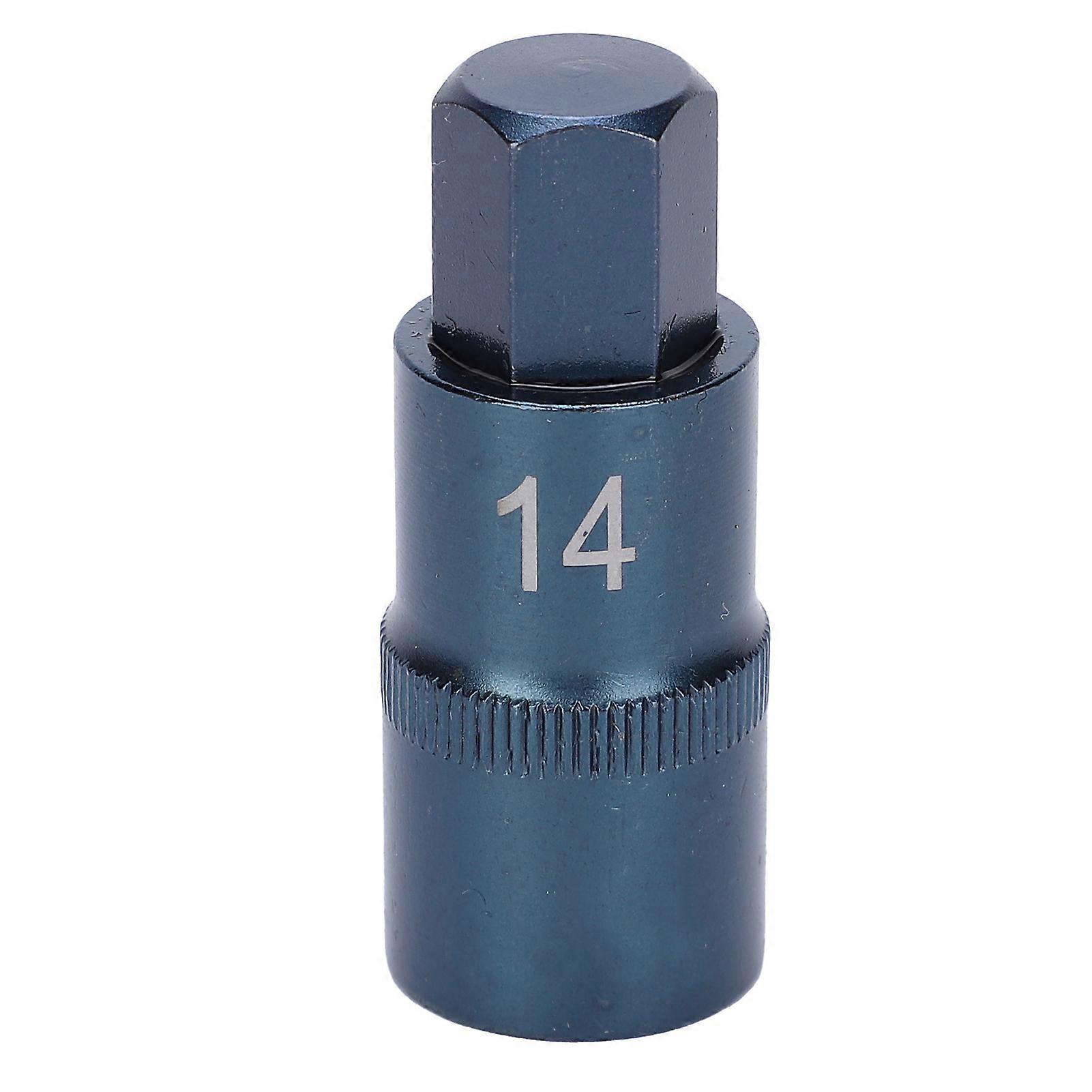 Clé à douille électrique pneumatique à embout hexagonal S2 en acier allié, outil de clé rapide antirouille H14