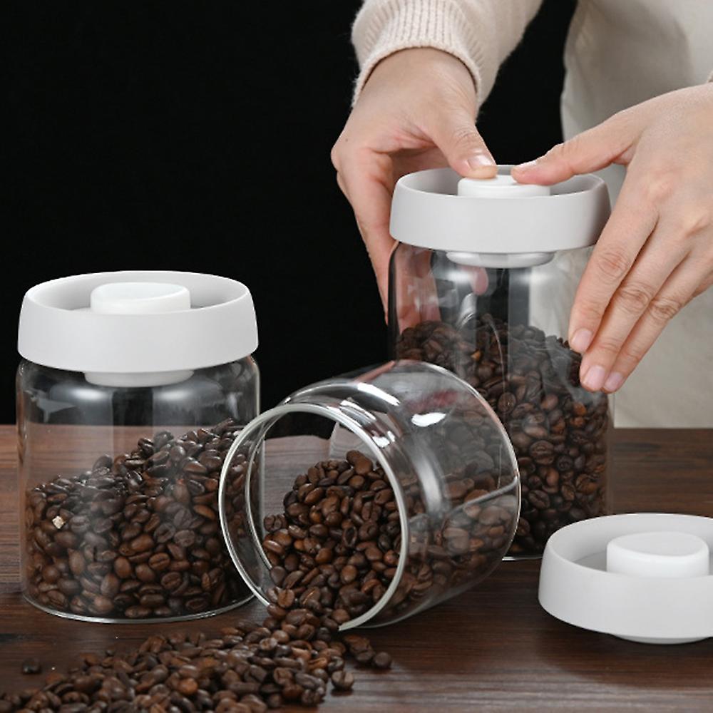 500ml/900ml/1200ml/1800ml Vacuum Sealing Jars Multi-Use Sealed Preservation Cans for Coffee Powder