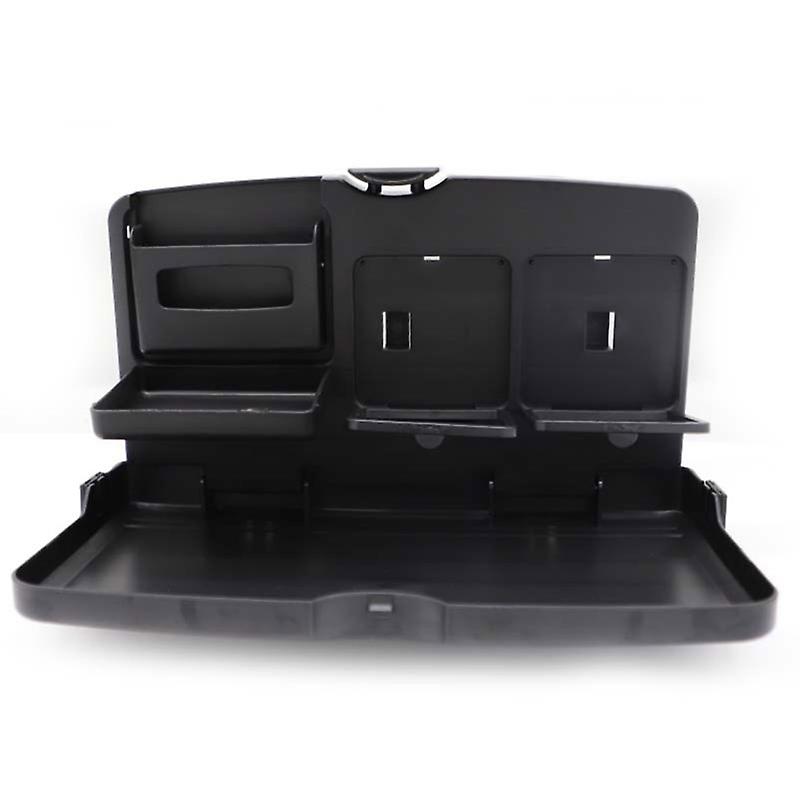 Car Seat Back Storage Box Universal Auto Phone Support Car Table Folding Tray