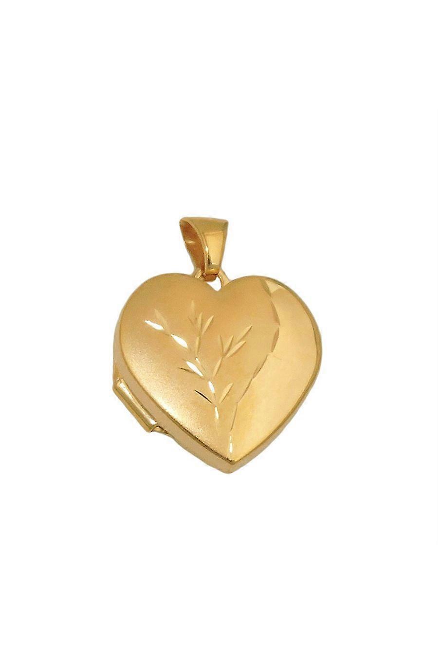 Pendant Locket Gold Plated Silver 925 - Gl93670