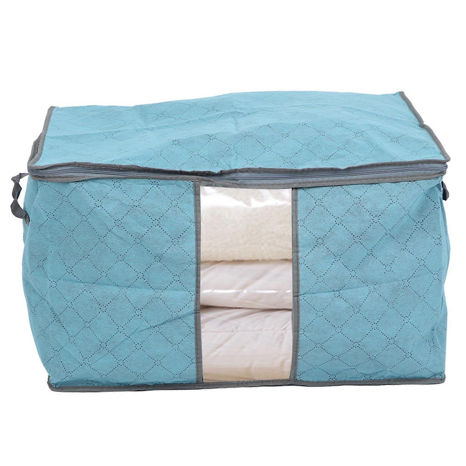 Dustproof Large Clothes Quilt Storage Bag Bedding Duvet Laundry Zipped Container with Handles
