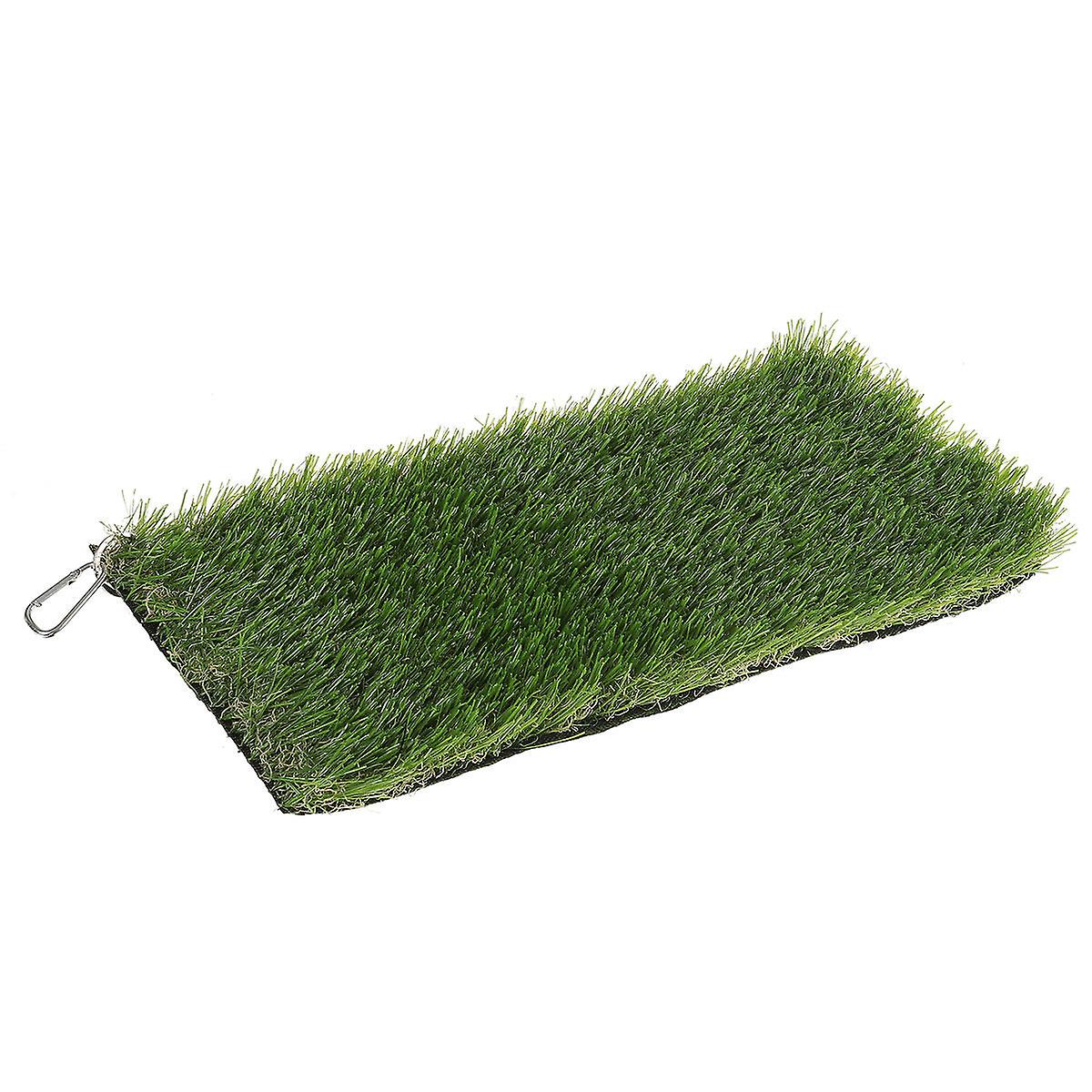 40X20cm Golf Practice Grass Mat Backyard Training Hitting Pad Golf Mats