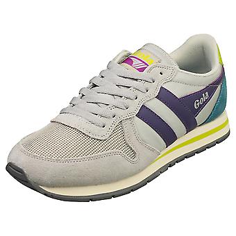Gola Daytona Womens Fashion Trainers in Grey Multicolour