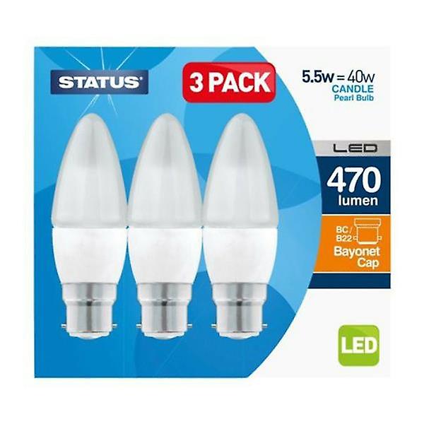 Status of Small  LED Edison Light Bulbs, 3 Pack