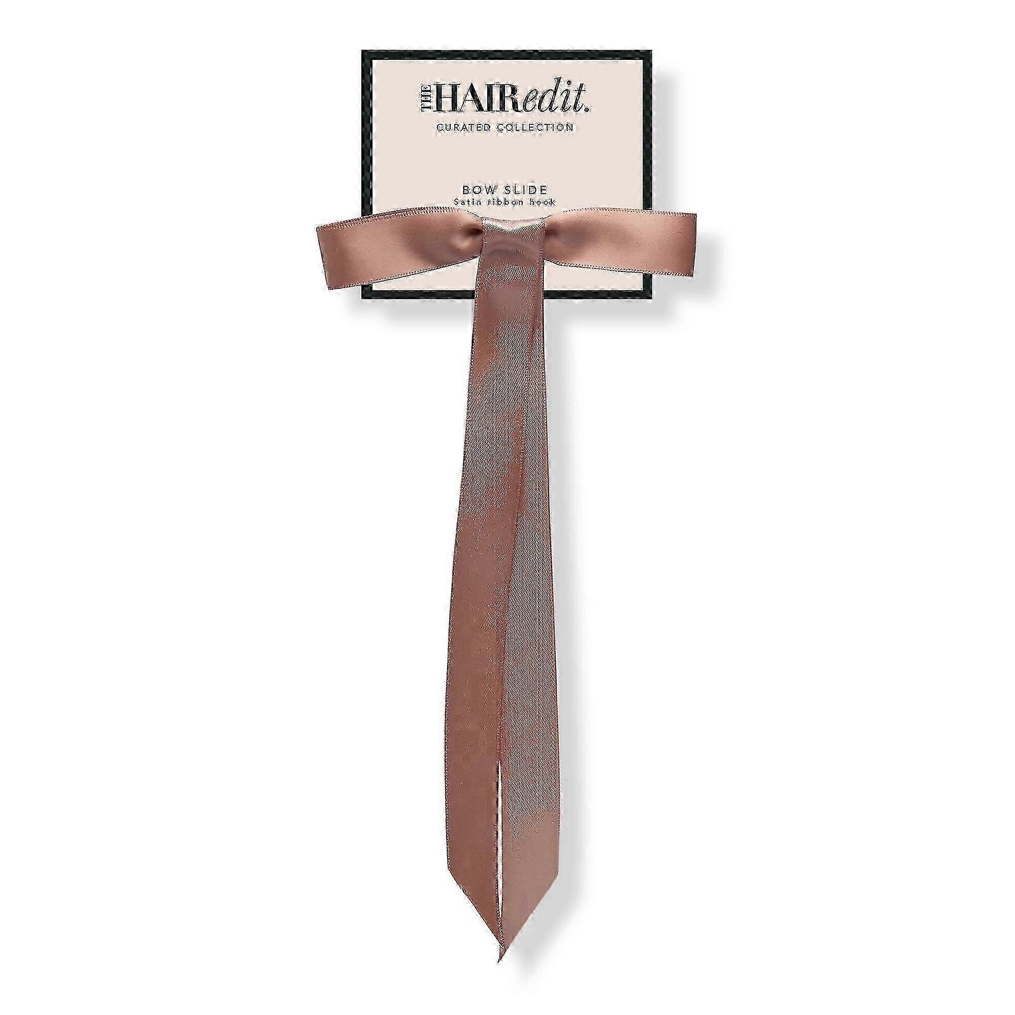 The Hair Edit Satin Bow Slide