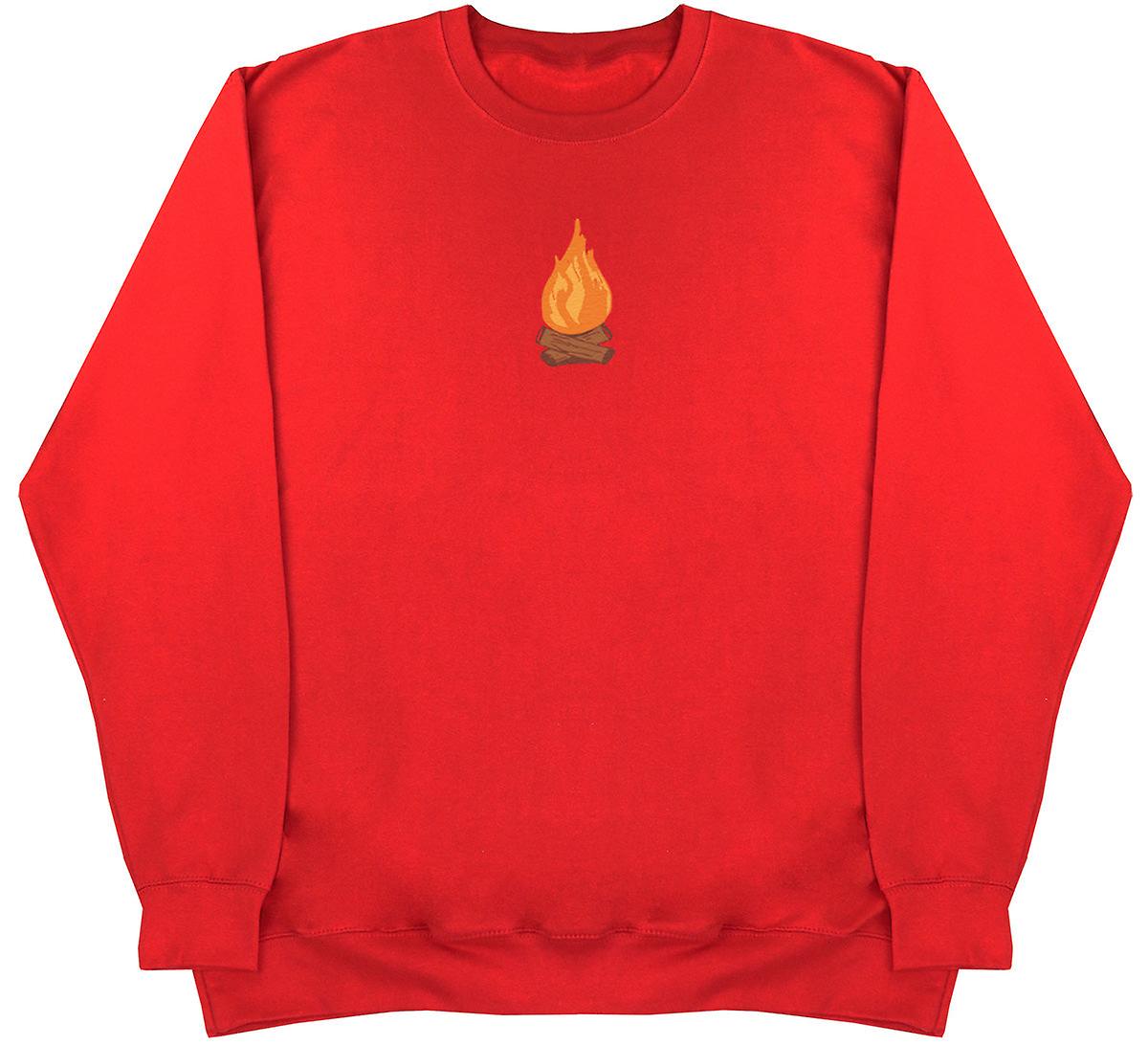 Camp Fire - Kids Oversized Comfy Sweater