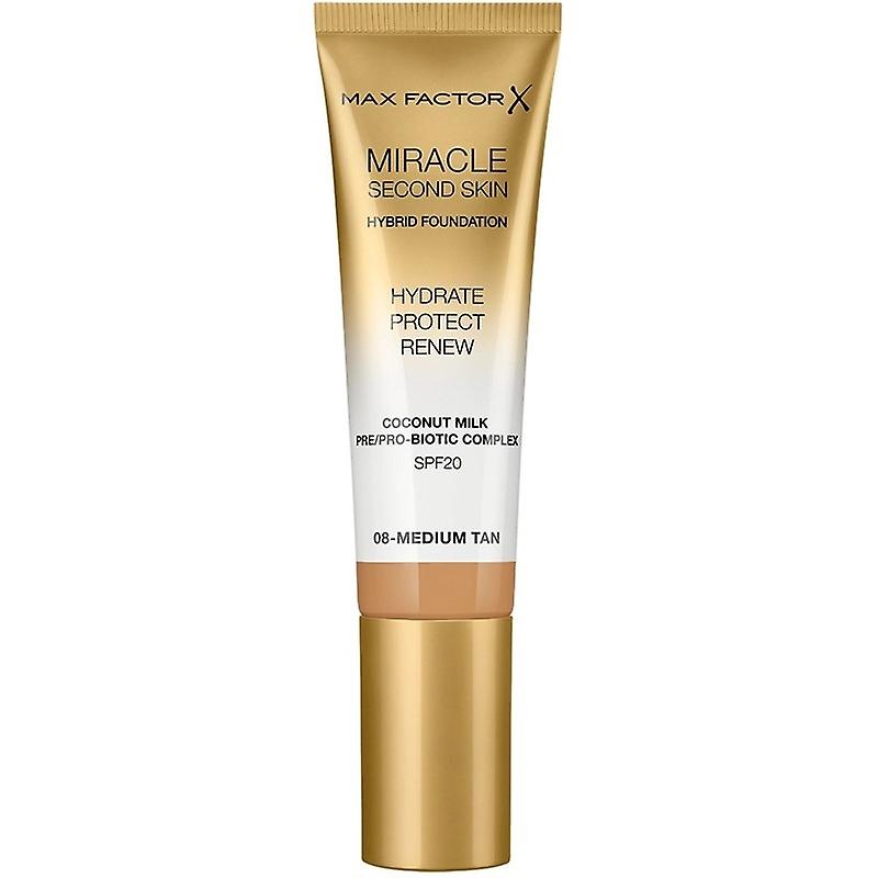 Max Factor Miracle Second Skin Foundation 08 Mittlere Bräune