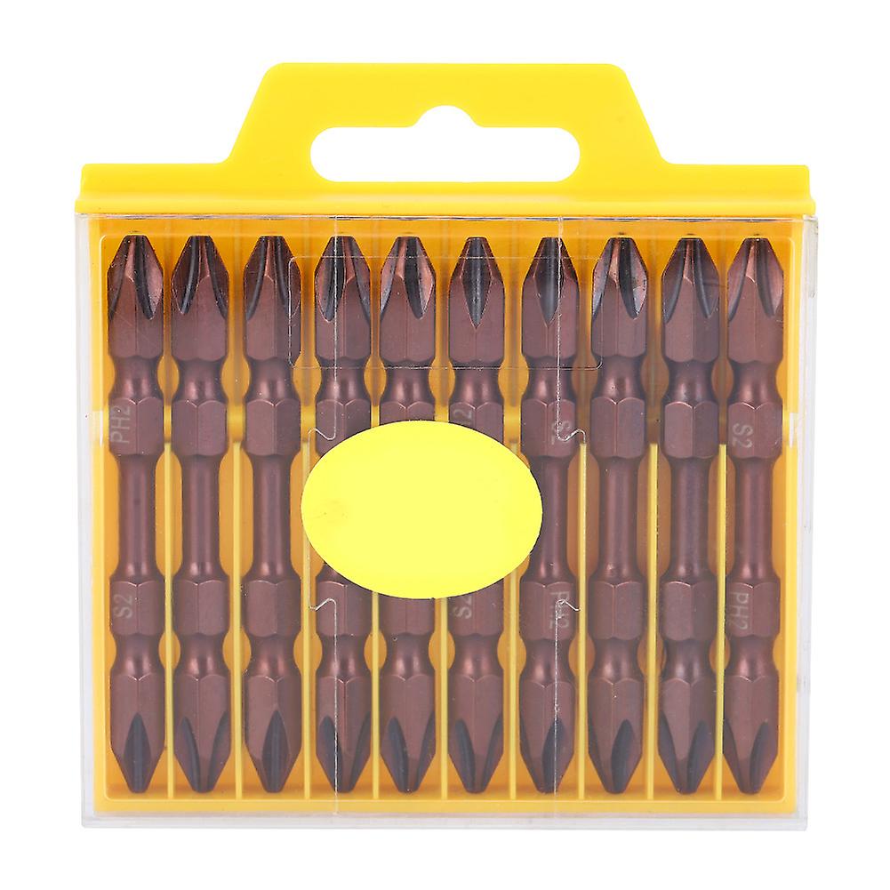 Phillips screwdriver bit double-ended design, magnetic
