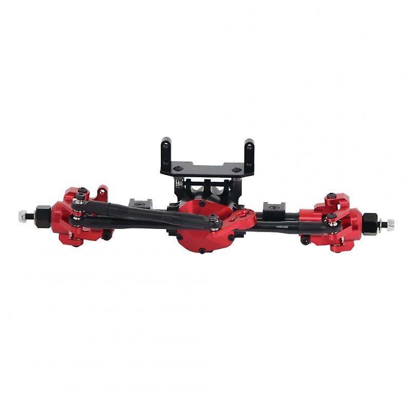 RC Car CNC Metal Front / Rear Axle with Protector for 1:10 RC Crawler Car Axial SCX10 II 90046 90047