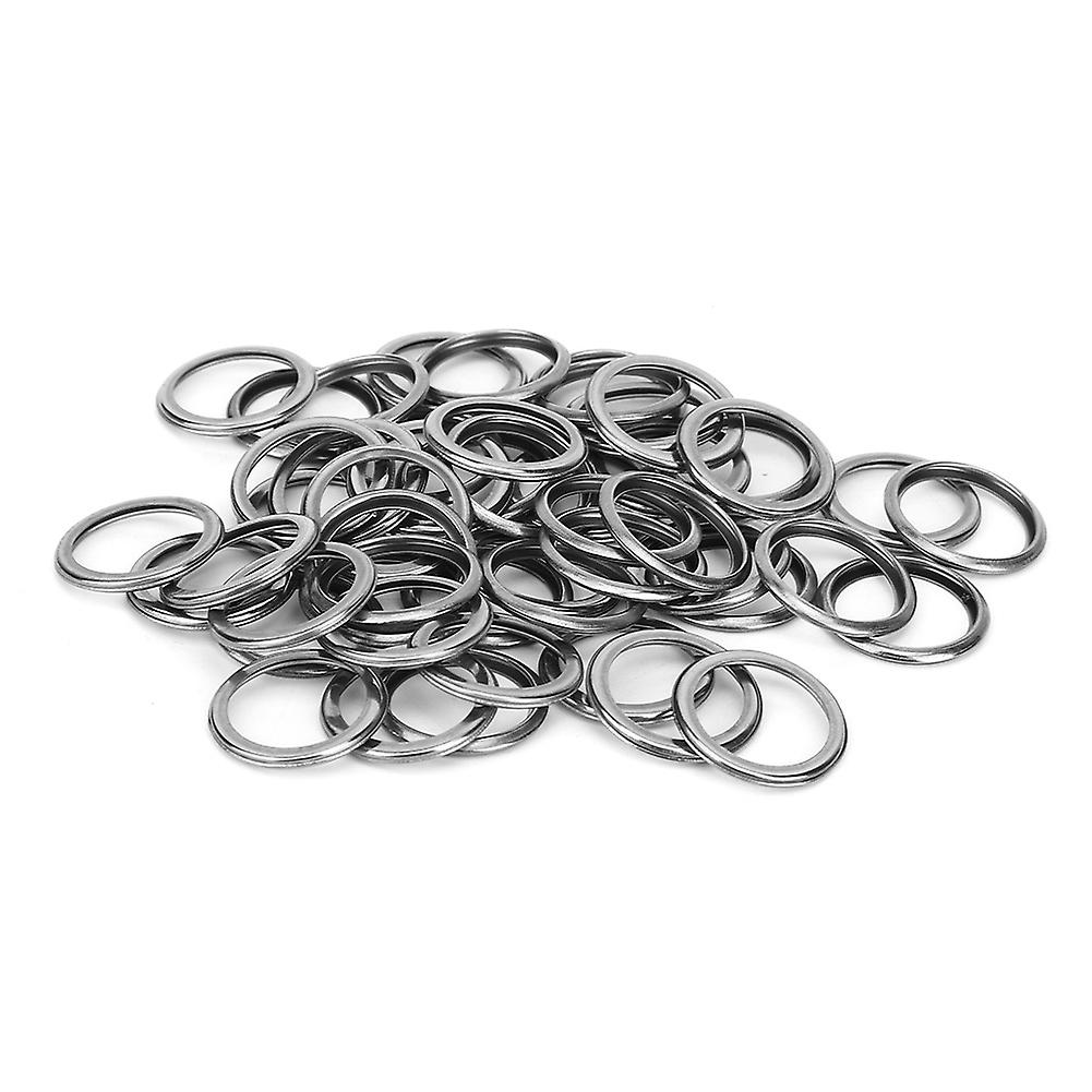 50pcs Engine Oil Drain Plug Washers Gaskets Replacement 11126-AA000 for Subaru