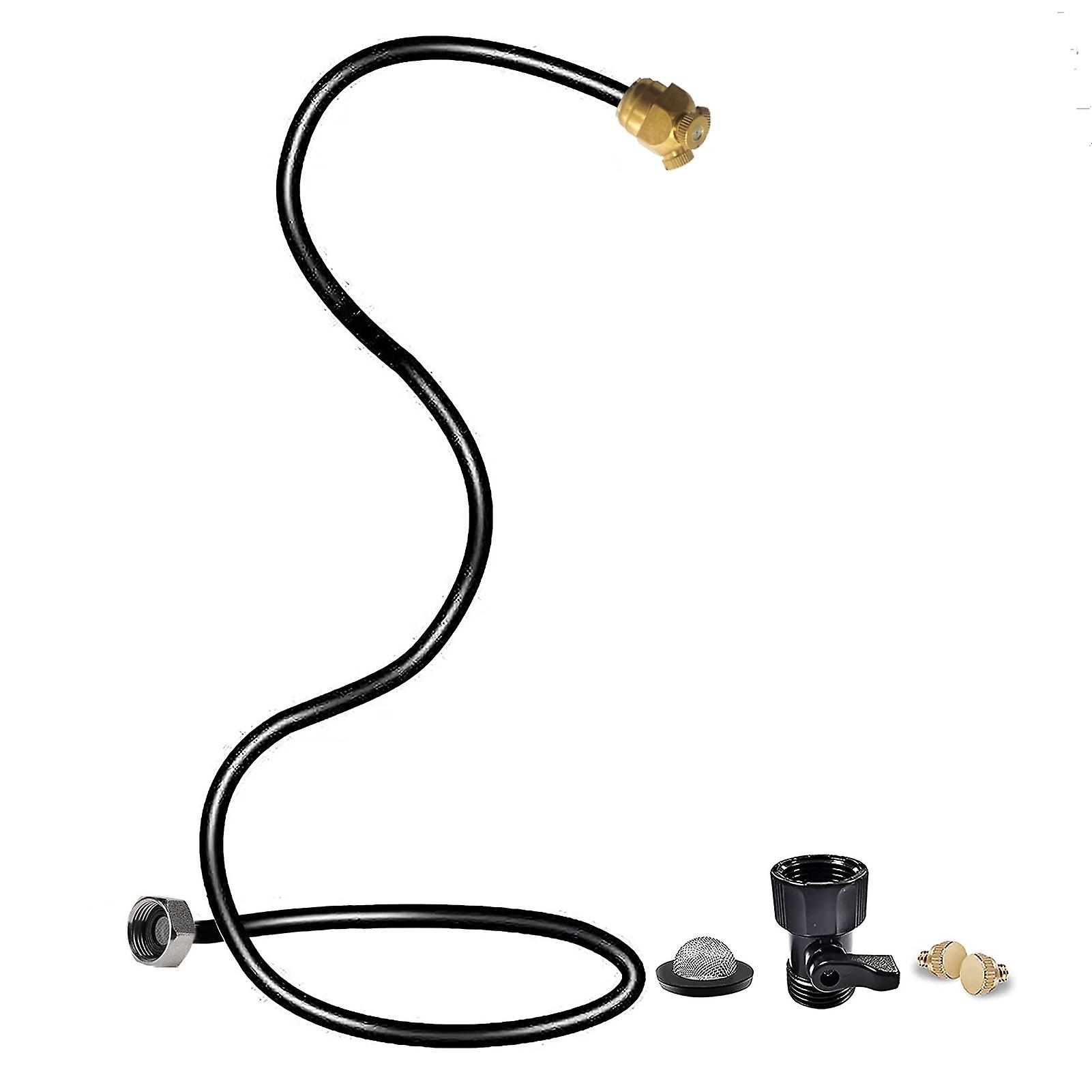 Cobras Stand Mist Hose Attachment Heavy Duty Garden Flexible Misting Stand for Pool Playing