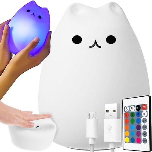 LED Night Light - Kitty