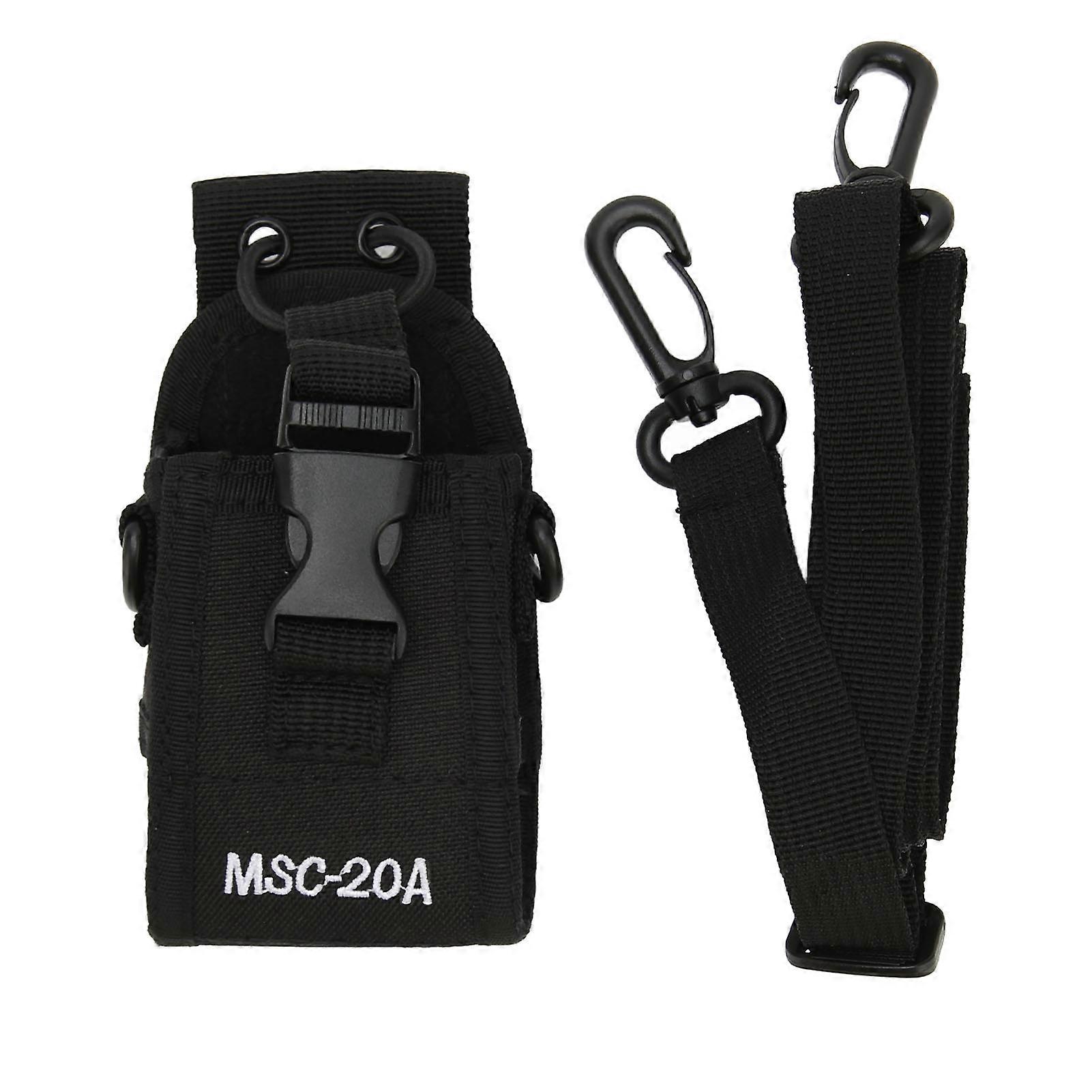Walkie Talkie Holder Lightweight Portable Universal Nylon Radio Case Pouch For 2 Way Radio Msc 20a