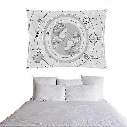 Gemini Zodiac Wall Tapestries