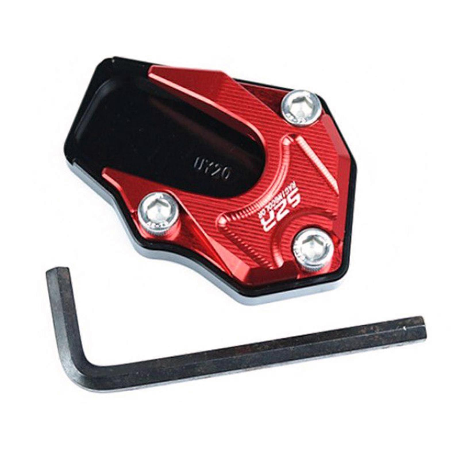 Metal Motorcycle Kickstand Extension Pads Non-slip Scooter Modified Tool For Uu/uy/ue125 Motorbike