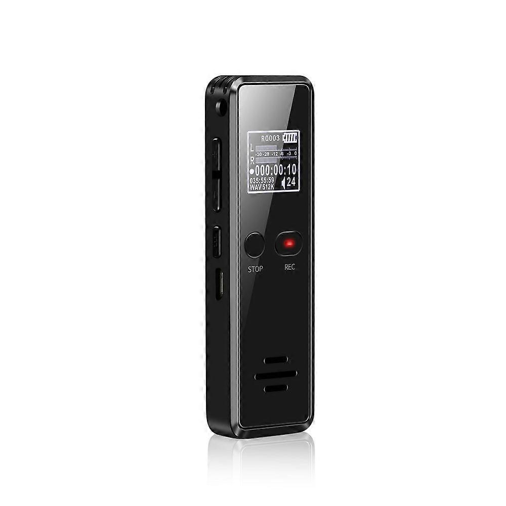 V90 Digital Voice Activated Recorder Dictaphone Long Distance Audio Recording Mp3 Player Noise Reduction Wav Record