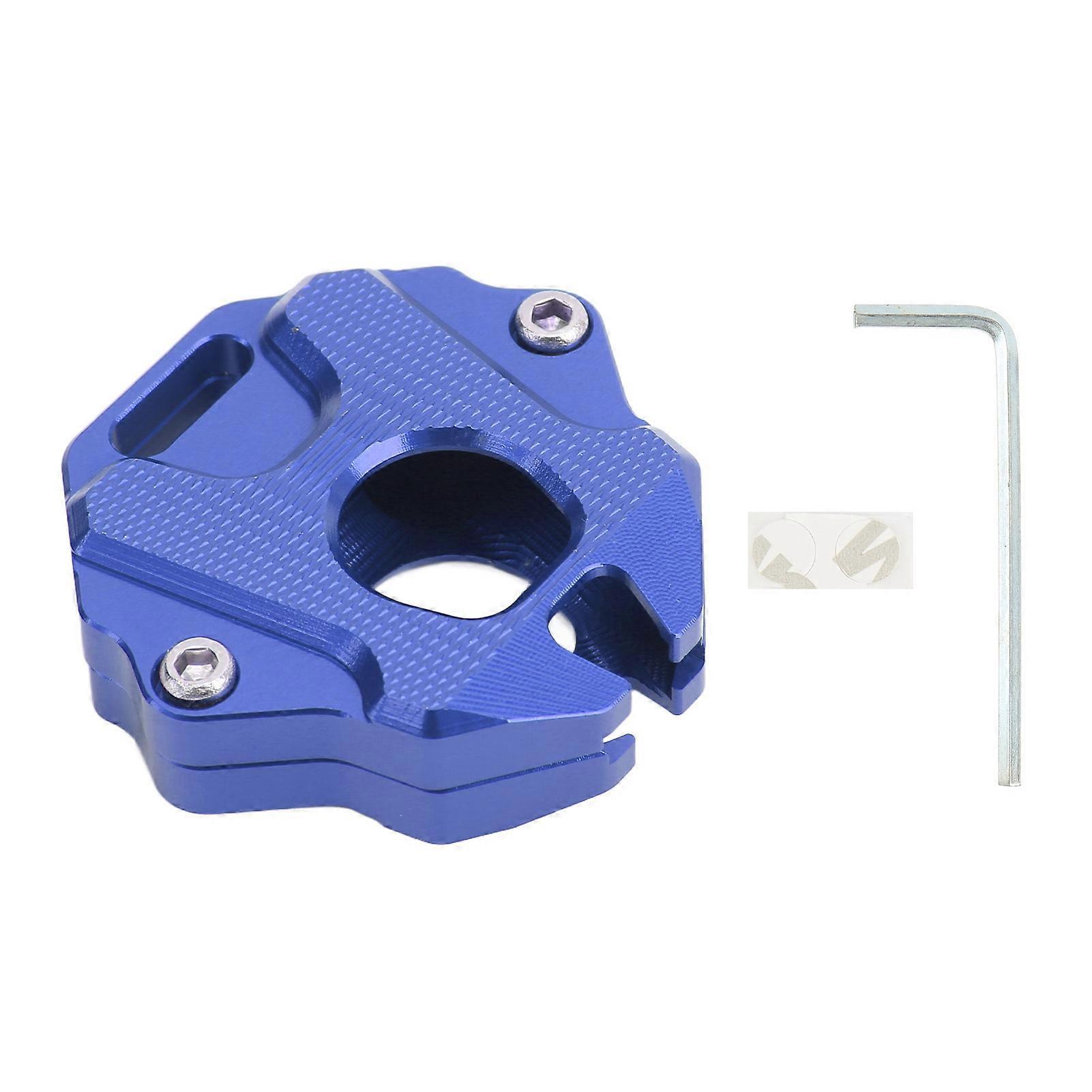 Motorcycle Key Shell CNC Metal Solid Stylish Perfect Fit Replacement for CB650R CBR650R 2020+(Blue )