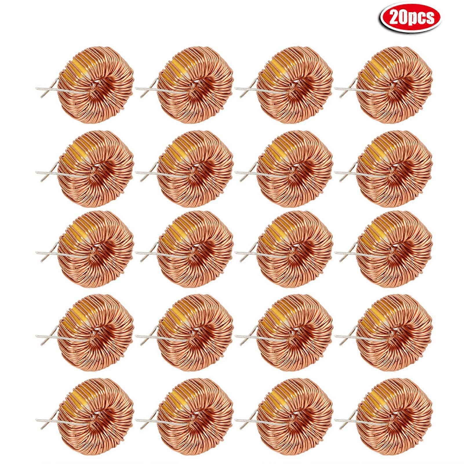 20Pcs Toroid επαγωγέα σύρμα υψηλής ποιότητας σπείρα χαλκού για PCB πίνακα κυκλωμάτων 5026 330UH 3A