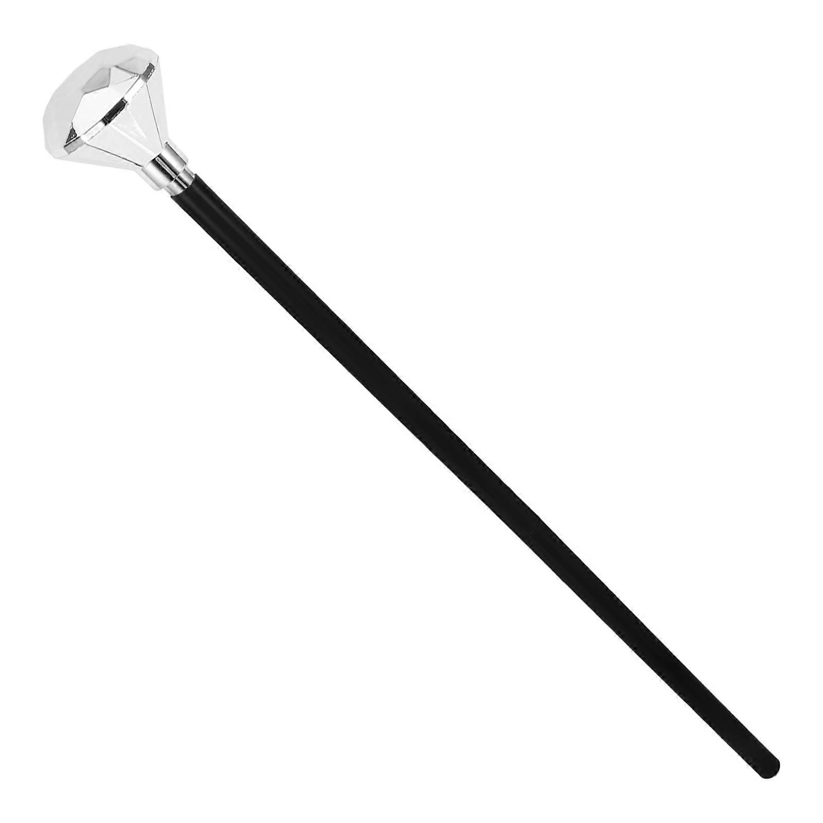 Stage Performance Enchanter Wand Cosplay Prop Simulation Diamond Scepter Wand
