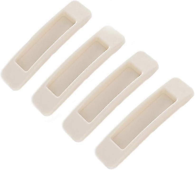 Self-adhesive Instant Drawer Pull Auxiliary Helper Kitchen Cabinet Door Window Handle Convenient Opening Self-adhesive Handle Self-adhesive Pulls, 4 P