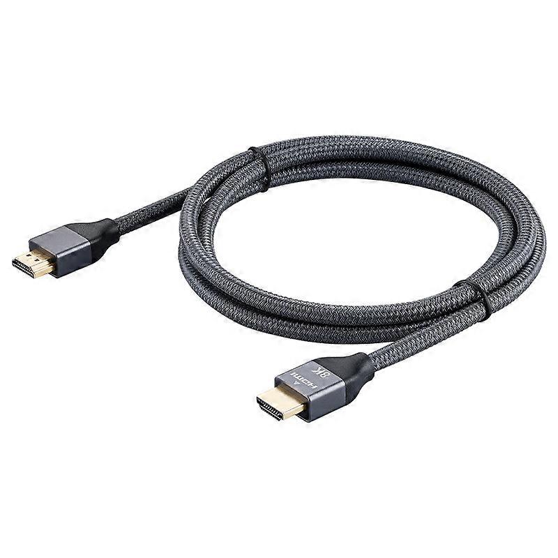 hdmi2.1 data cable 8K HD cable computer TV projection cable PS5 braided pure copper hdmi cable