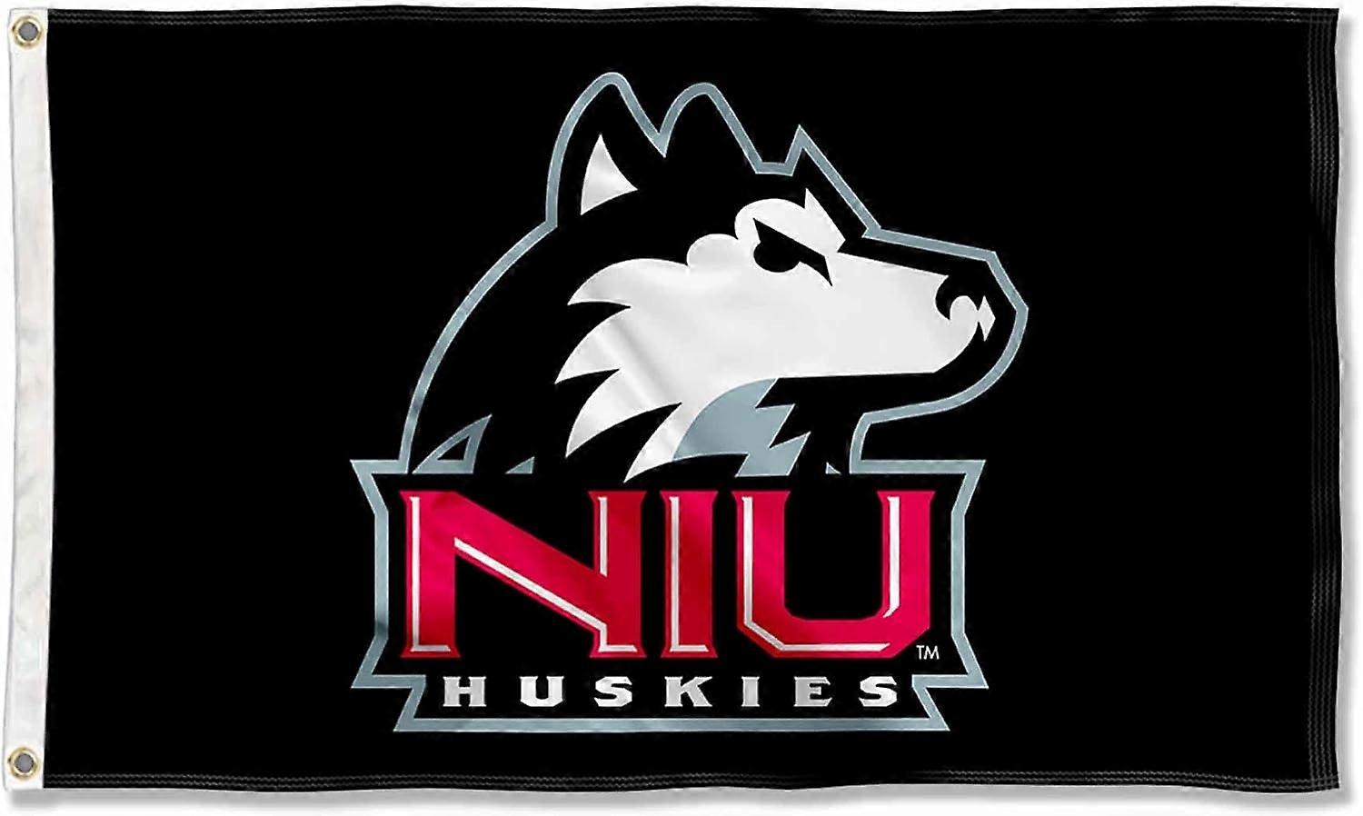 Northern Illinois Huskies Sort Flag Stort
