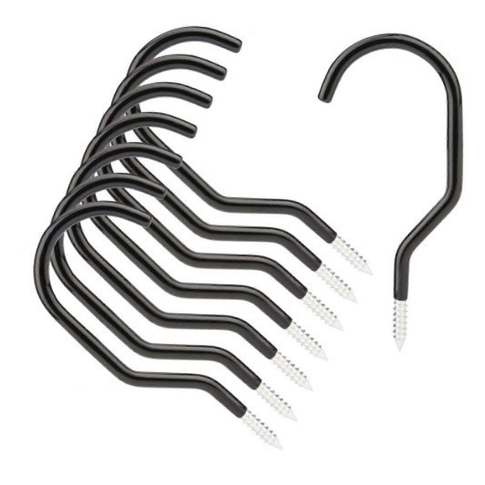 bicycle hook racks and heavy-duty screw hooks for garage walls and ceilings