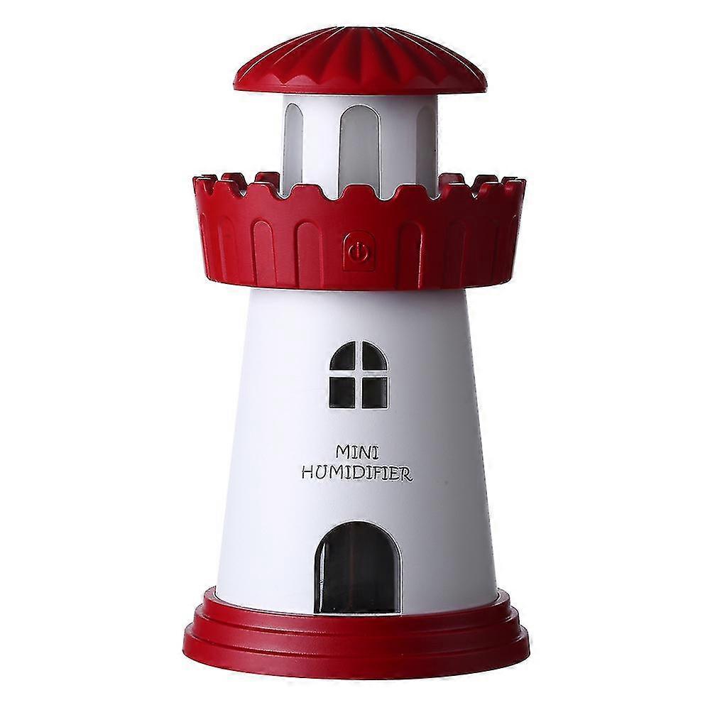 Portable Mini Humidifier,150ml Mist Humidifier,creativity Fairy Tale Lighthouse Humidifier -NMAOV