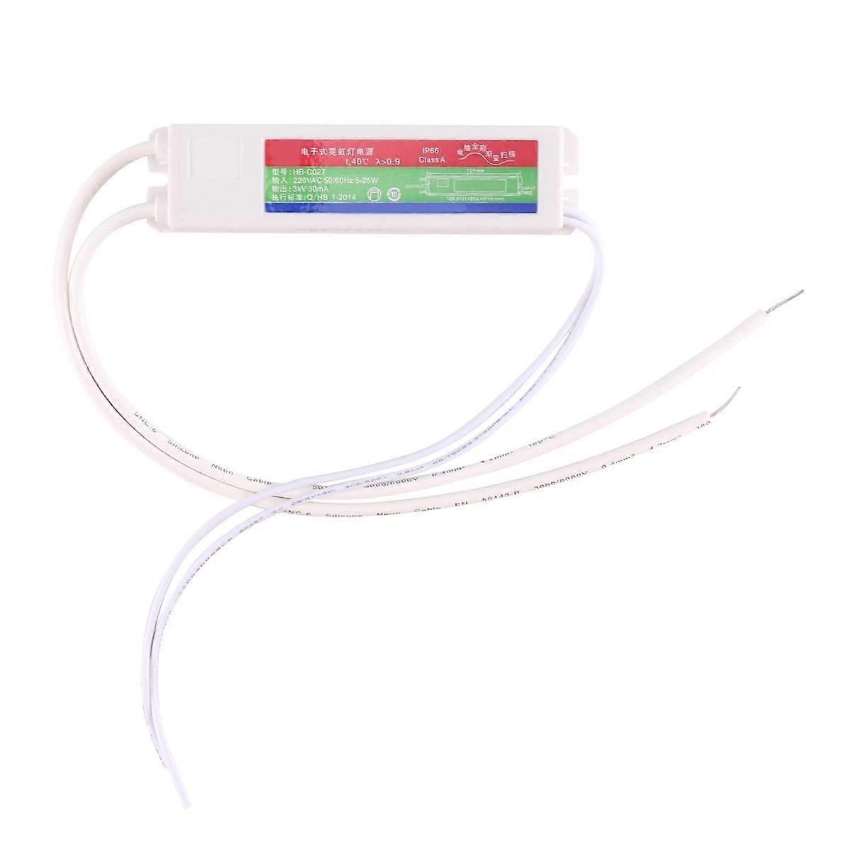 3KV 30MA Neon Electronic Transformer High Frequency Voltage Load 0.5-2.5M Neon Sign Power Supply Re