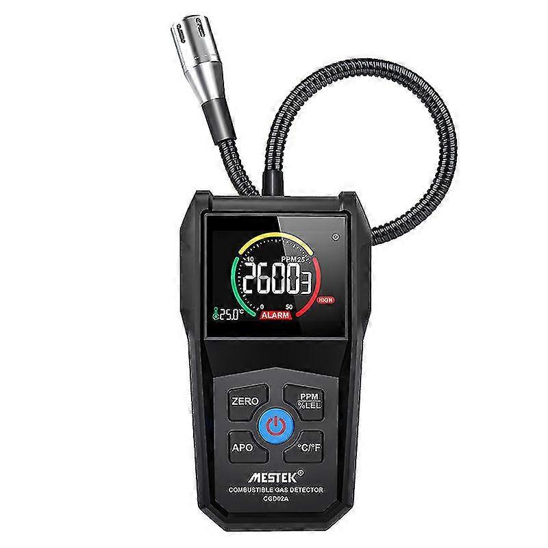 Gasdetektor Lecksuchgerät Erdgas Methan Propan Butan Detektor Lpg Lng Portable Led Digital Sound Alarm