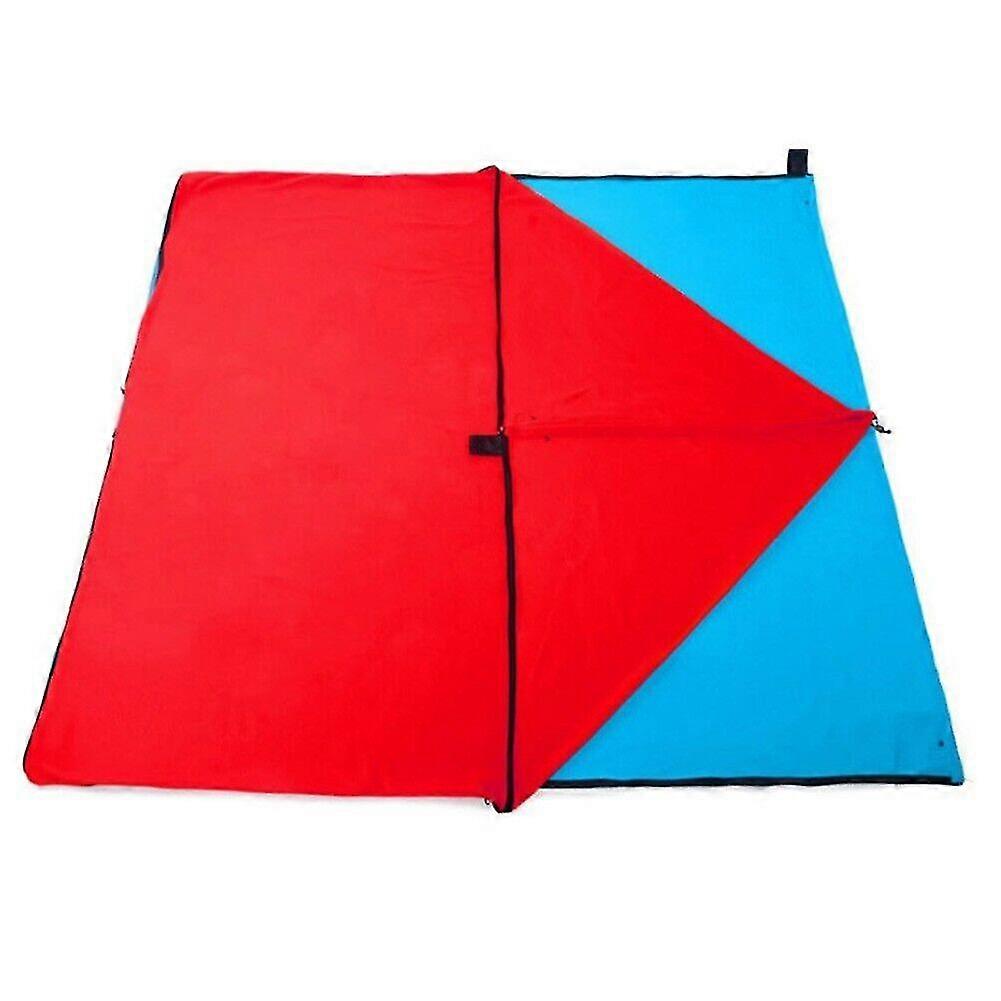 Cozy And Warm Fleece Camping Sleeping Bag Liner For Outdoor Adventures