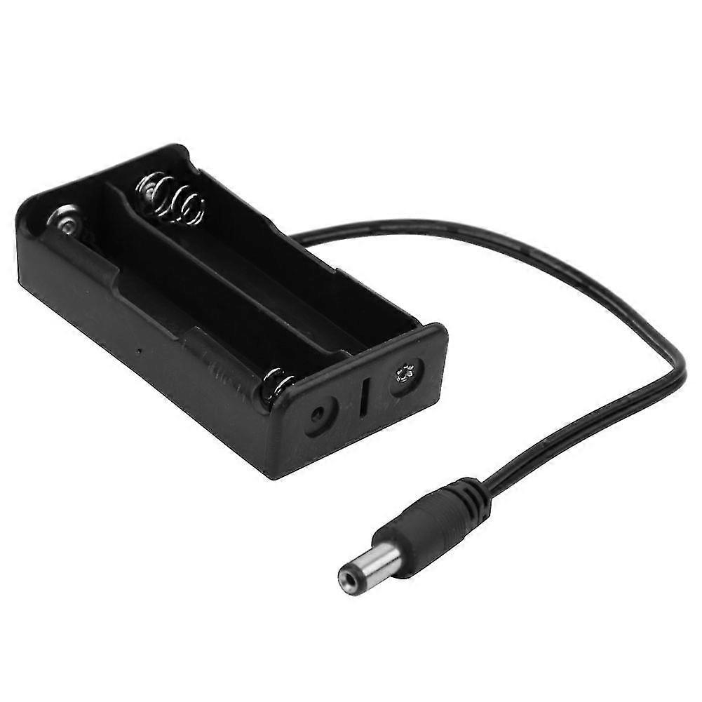 5Pcs18650BatteriesHolderBoxStorageCasewithDCPowerPlug(2Batteries)