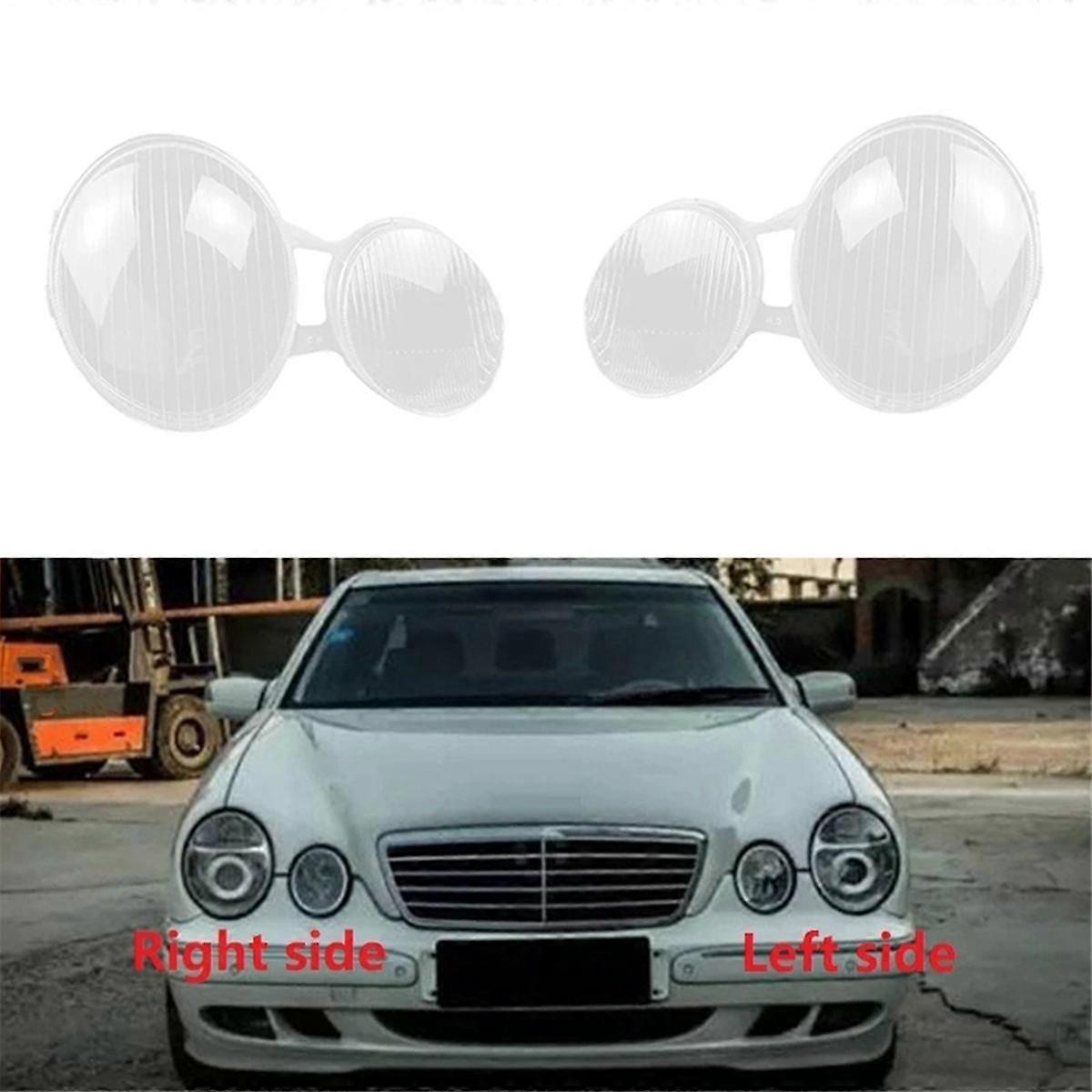 Car Headlight Shell Lamp Shade Transparent Lens Cover Headlight Cover For W210 E200 E240 E320 E430