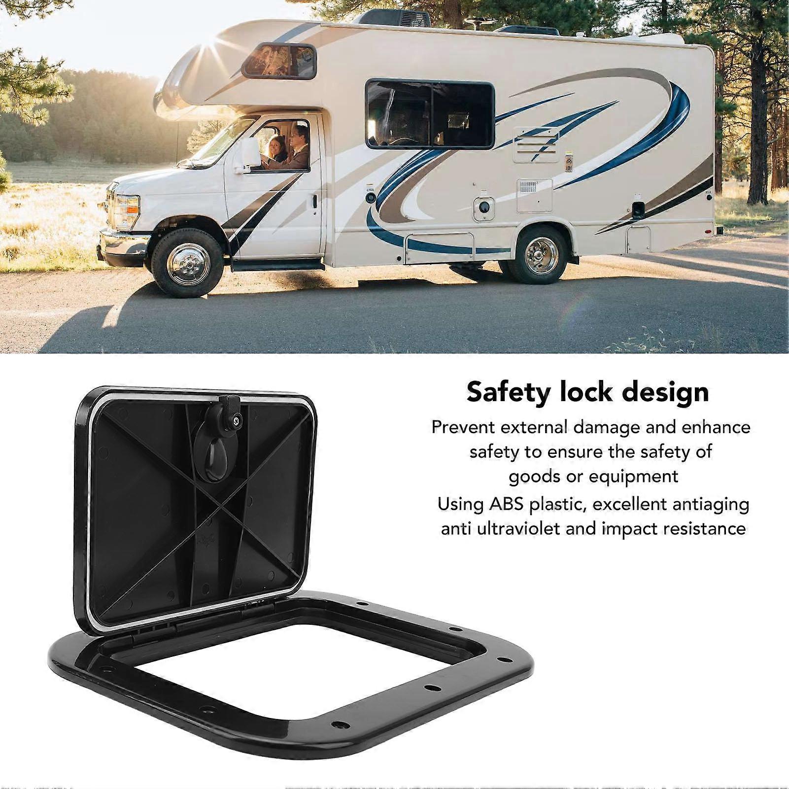 Decksluke Aus ABS Mit Schloss - Wetterfeste Inspektionsabdeckung Für Boote