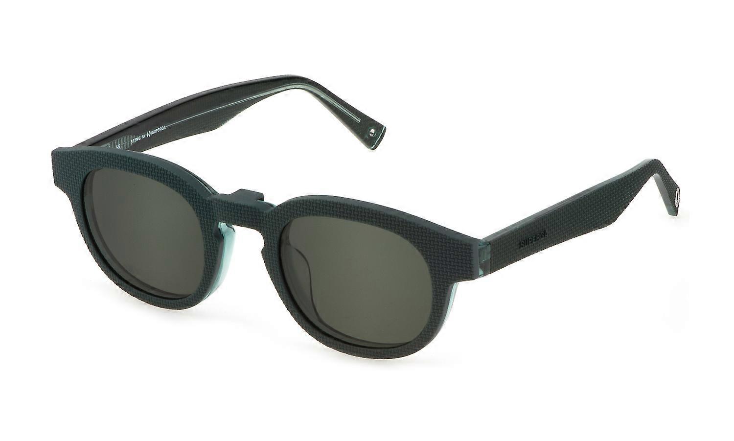 Eyewear Frames Sting UST481 804P Green SALVIA Transparent 47/23/140 UNISEX
