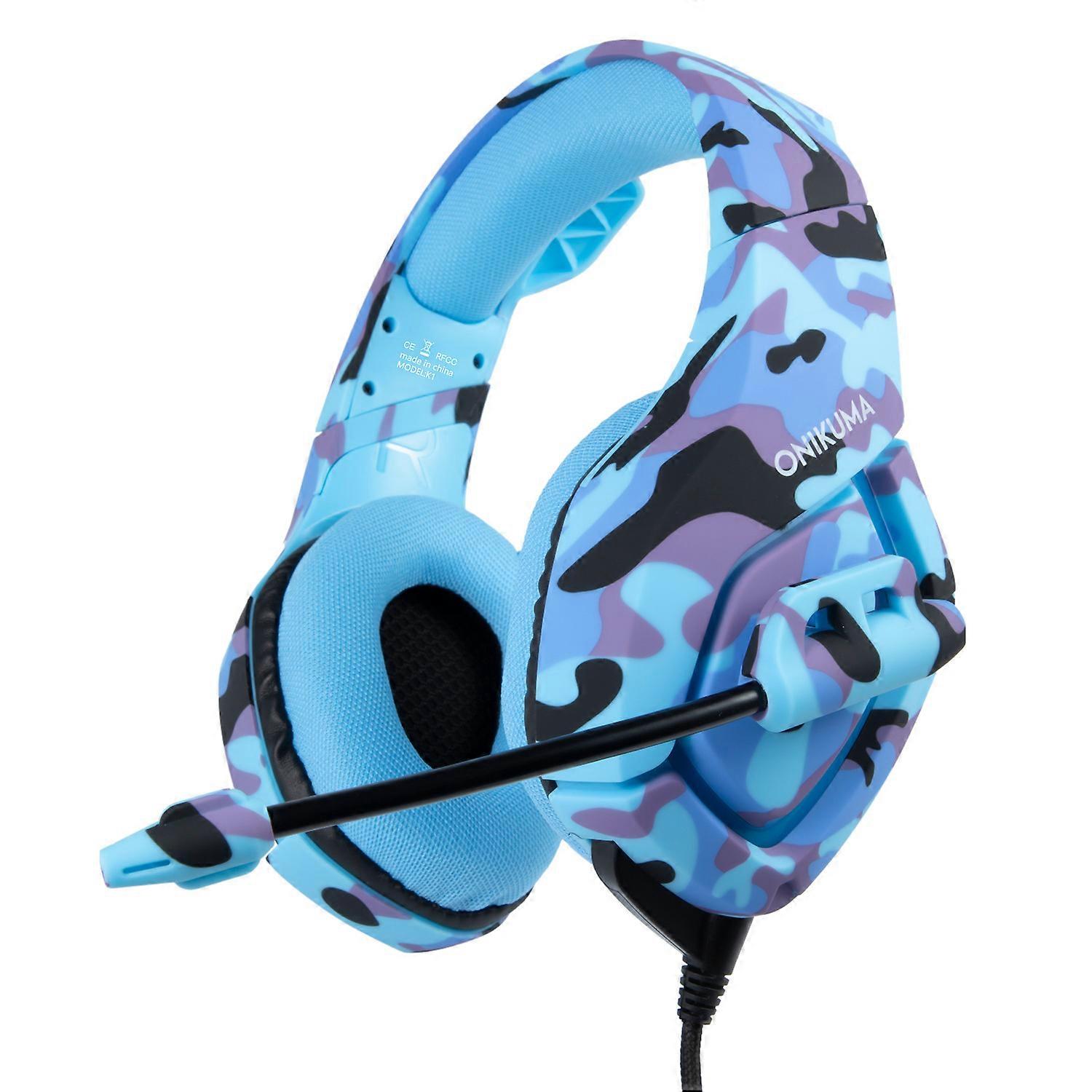 Camouflage Gaming Stereo Headset