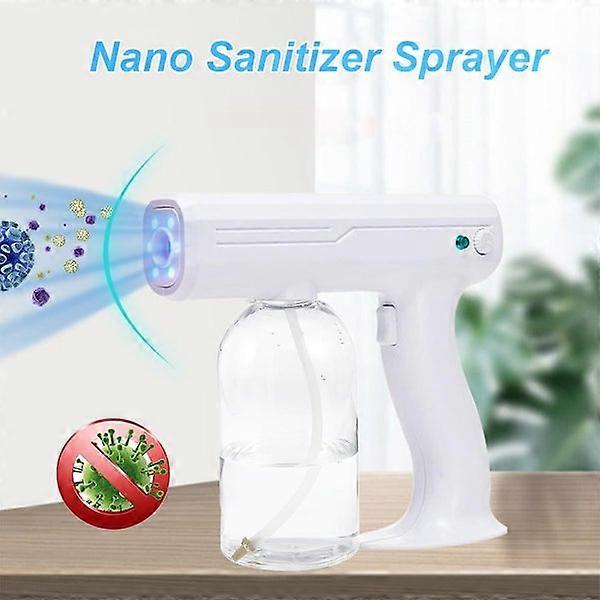 Portable Nano Sanitizer Sprayer: Cordless Disinfectant Fogger