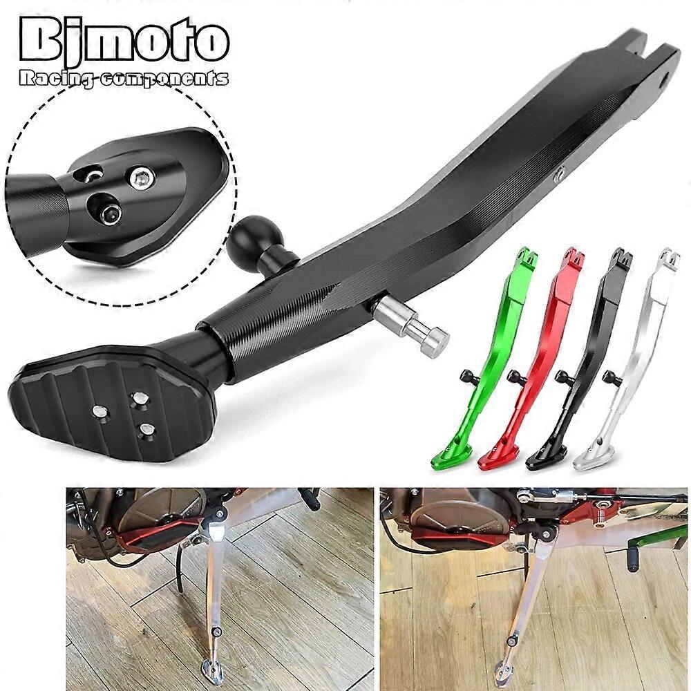 CNC Motorcycle RS660 Kickstand Foot Side Stand Support For Aprilia RS660 RS 660 2021 2022 2023 Adjustable Kickstand