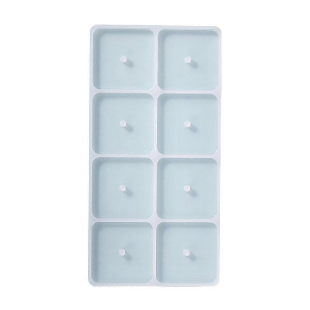 Square Rotation Silicone Mold Wax Melt Polymer Aromatherapy Making