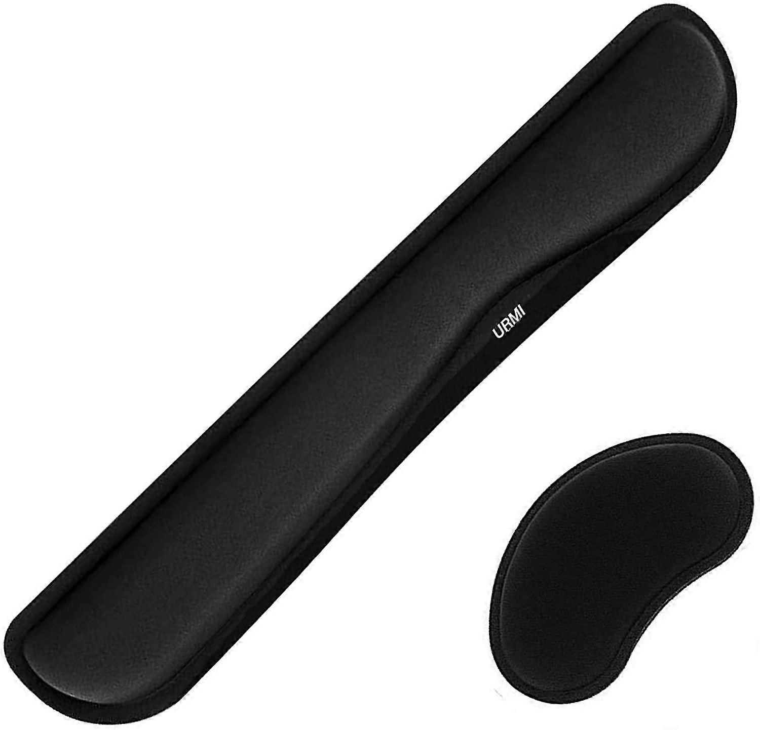 Keyboard Wrist Rest Pad, Mouse And Keyboard Wrist Rest Support Pad Set, Anti-skid Ergonomic Gel Wrist Cushion Support With Memory Foam For Mac Compute